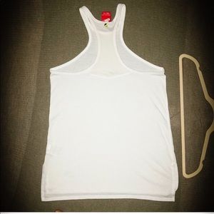 ✨Nike✨White Racer Back Tank